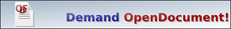 Demand OpenDocument
