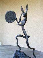 “The Drummer” by Barry Flanagan