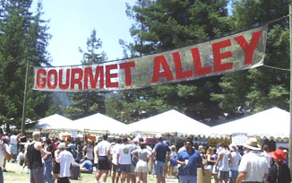 Gourmet Alley Sign