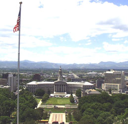 View from dome level of the Capitol