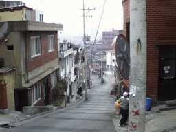 Hill north of Chongno