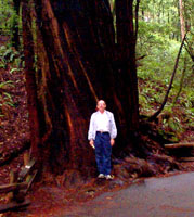 [David in front of tree]