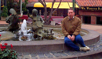 [Steve at fountain]