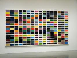 “Colors 256” A painting with a 16 by 16 array of colors