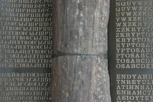 Closeup of sculpture