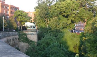 Long view of bridge