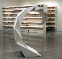 'curled' sculpture