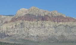 Striped rock area