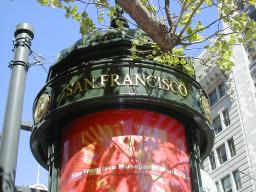 San Francisco kiosk