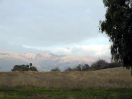 Cloudscape in background