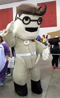 “Mr. Sta-puft” in Ghostbusters costume
