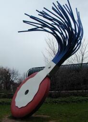 Large Typewriter Eraser (by Claes Oldenburg)