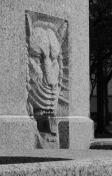 Fountain spout in shape of a lion