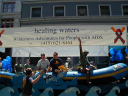 Wilderness adventures for people with AIDS