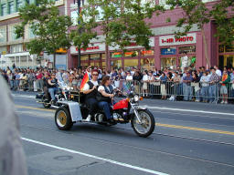 Women on motorcycles