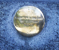 Geodetic plug